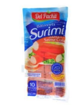 10 Bâtonnets Surimi Saveur Crabe Del Pacha 200 g