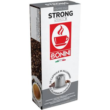10 Capsules Compatibles Nespresso Strong  Bonini