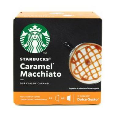 12 Capsules Caramel Macchiato Our Classic Caramel Starbucks by Dolce Gusto