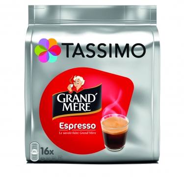 16 Capsules Espresso Grand Mère Tassimo