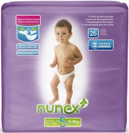 25 Couches Junior Nunex T5 (13 - 18kg)