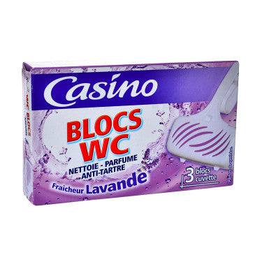 3 Blocs Cuvette Fraicheur Lavande Casino 3 x 38g