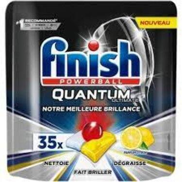 35 Tablettes Lave-Vaisselle Powerball Ultimate Tout-en-1 Citron Finish