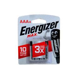 4 Piles Max AAA 4 Energizer