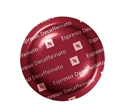 50 Capsules Nespresso-Pro Espresso Décaféiné Intensité 7