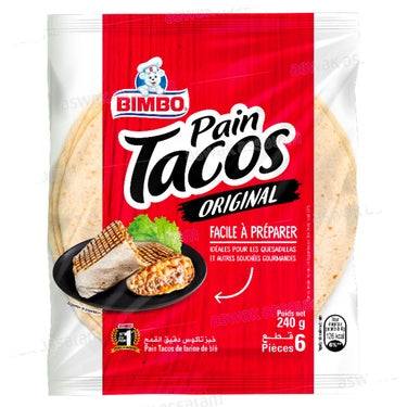 6 Pains Tacos Original Bimbo 240 g