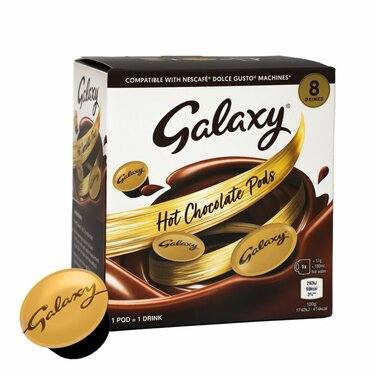 8 Capsules Chocolat Chaud Galaxy Dolce Gusto