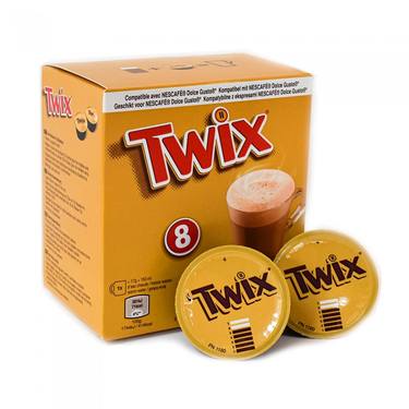 8 Capsules Chocolat Chaud Twix Dolce Gusto