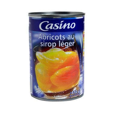 Abricots au Sirop Léger Casino  410g