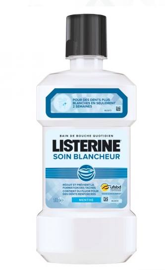 Bain de Bouche  Soin Blancheur  Listerine 500ml