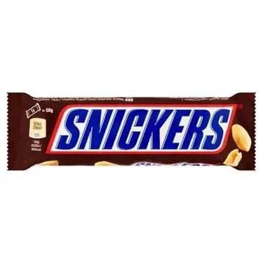 Barre Chocolatée au Caramel Snickers 50g