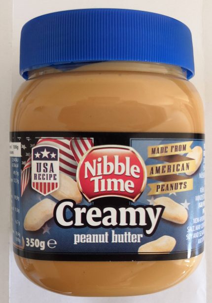 Beurre de Cacahuètes Creamy Nibble Time 350g