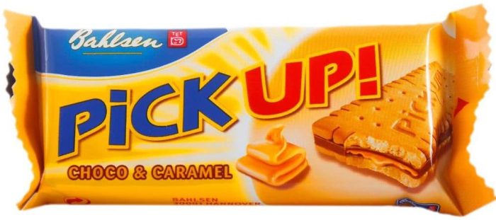 Biscuit Beurre au Chocolat et au Caramel Pick Up 28g