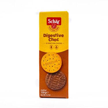 Biscuit Digestive Chocolat  Sans Gluten Schär 150 g