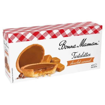 Biscuits Tartelettes Chocolat et Caramel Bonne Maman 135g