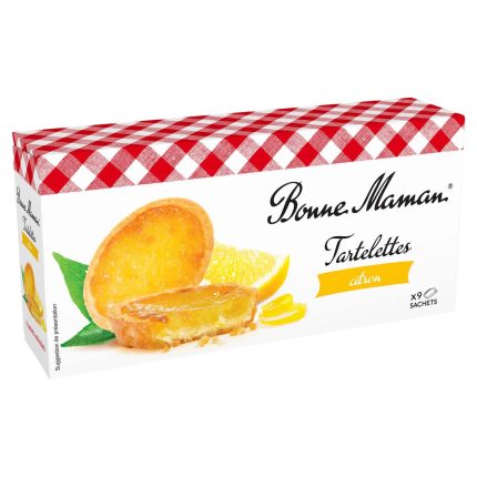 Biscuits Tartelettes Citron Bonne Maman 125 g