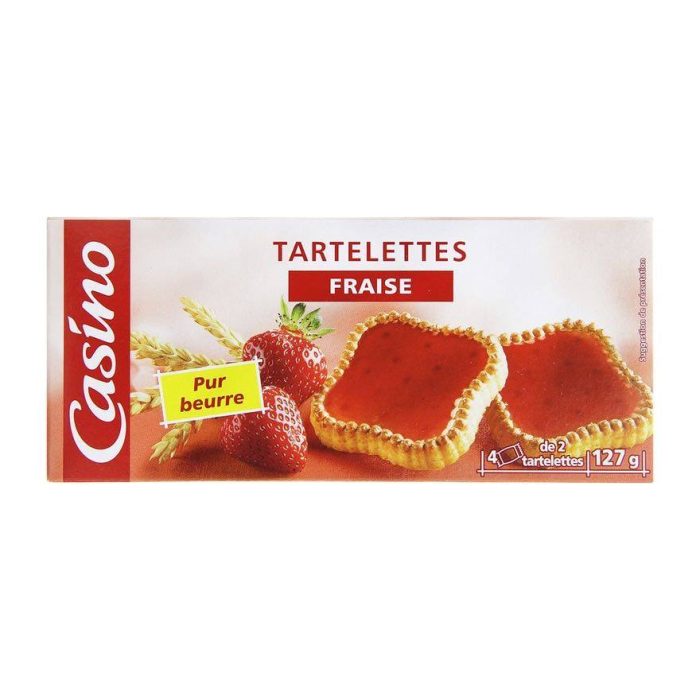 Biscuits Tartelettes Fraise Casino 127 g
