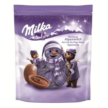 Bonbons Chocolat  Au Lait Noël  Du Pays Alpin Milka 86 g