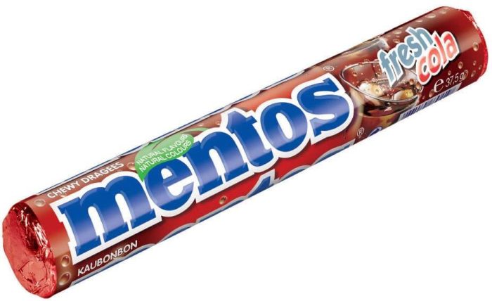 Bonbons Fresh Cola Mentos 37.5g