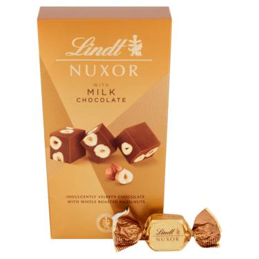 Bonbons aux Noisettes Torréfiées et au Chocolat au Lait Lindt Nuxor  165 g