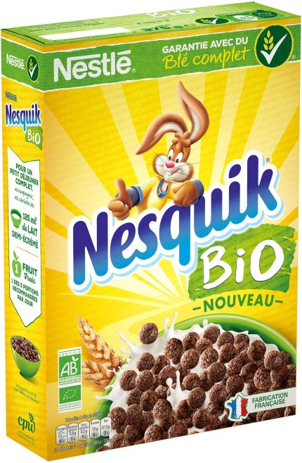 Céréales BIO Chocolat Nesquik 375g
