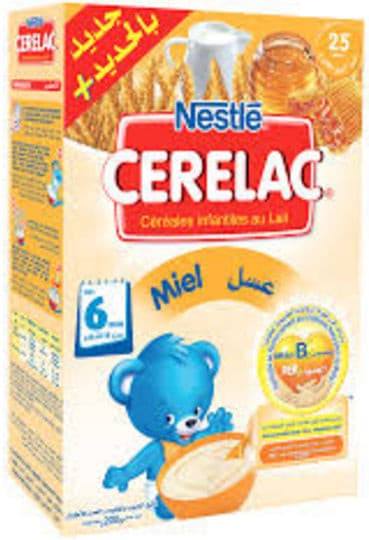 Céréales Infantiles au Lait et Miel Cérélac Nestlé 200g