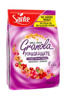 Céréales Muesli Granola Grenade et Myrtille Santé 350g