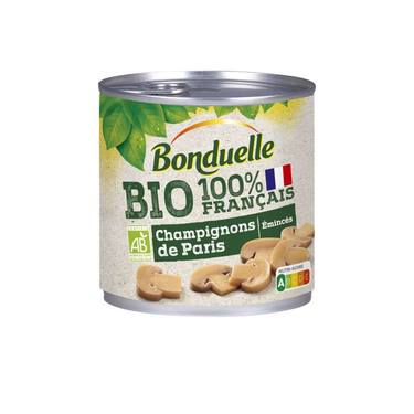 Champignons de Paris Émincés Bio Bonduelle 230 g