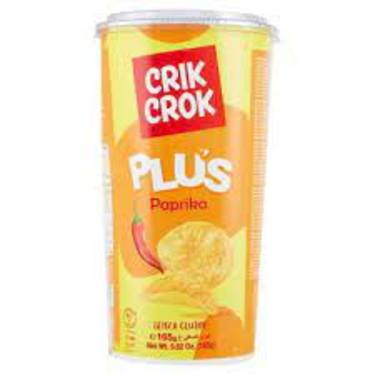 Chips Arôme  Paprika Sans Gluten Crik Crok Plus 165 g