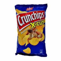 Chips Champignons Crunchips X-Cut Lorenz 85 g