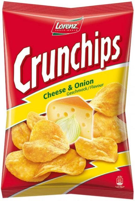 Chips Fromage et Oignon Crunchips 175g