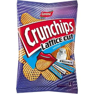 Chips Salés Crunships Lattice Cut Lorenz 100 g