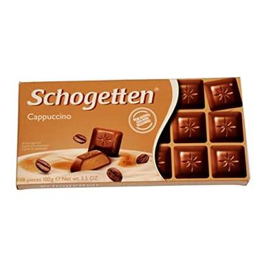 Chocolat  Cappuccino Schogetten  100g