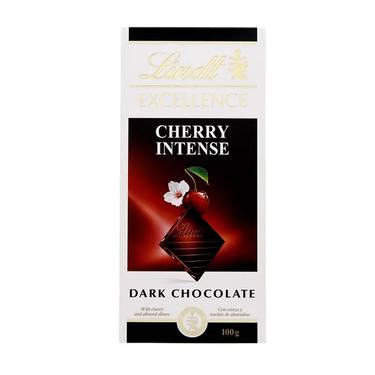 Chocolat Noir Excellence Cerise Intense Lindt 100g