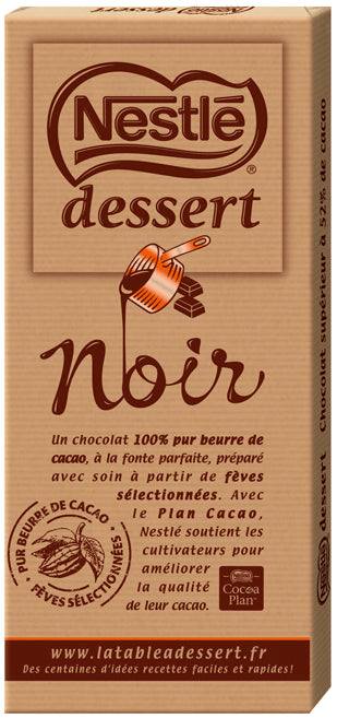 Chocolat Noir Pour Dessert Nestlé 250g