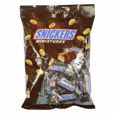 Chocolat Snickers Miniatures 150g