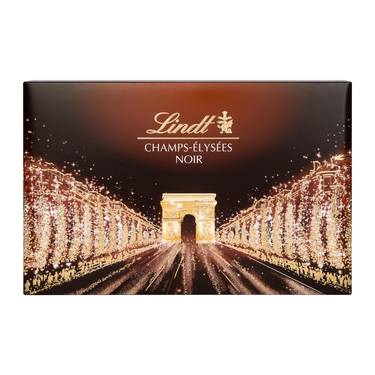 Coffret Pralines Chocolat Noir Assorties lindt Champs-Elysées  470 g