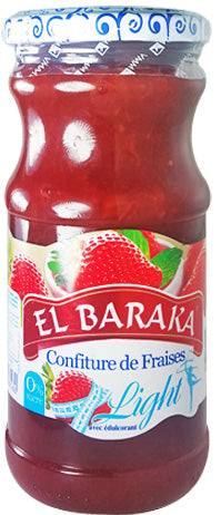 Confiture De Fraises Light El Baraka 37cl