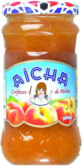 Confiture De Pêches Aïcha 37cl (430g)