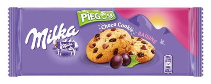 Cookies Chocolat et Raisins PiegSki Milka 135g