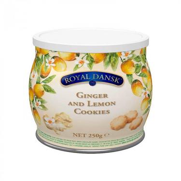 Cookies au Gingembre et au Citron Royal Dansk  250 g