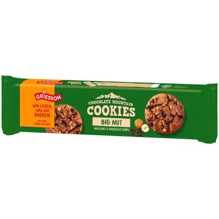 Cookies au Pépites de Chocolat et Noisettes Concassées Griesson 150 g
