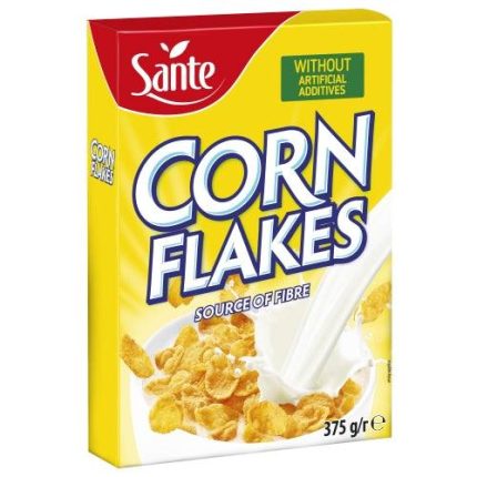 Corn Flakes Source De Fibre Sante 375g