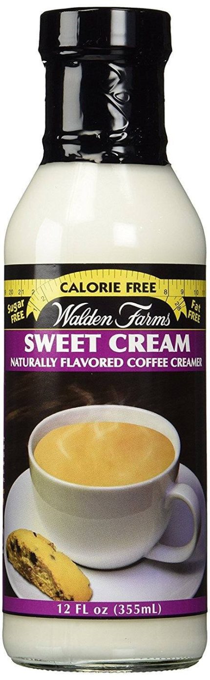 Creamer Sweet ( crème sucrée ) Calorie Free Walden Farms 335 ML