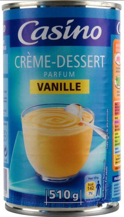 Crème Dessert Vanille Casino 510g