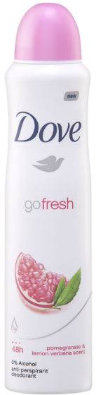 Déodorant Anti-Transpirant BodySpray Go Fresh Dove 250ml