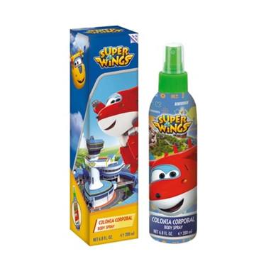 Eau de Cologne Spray Corporel Super Wings Disney For Kids 200 ml