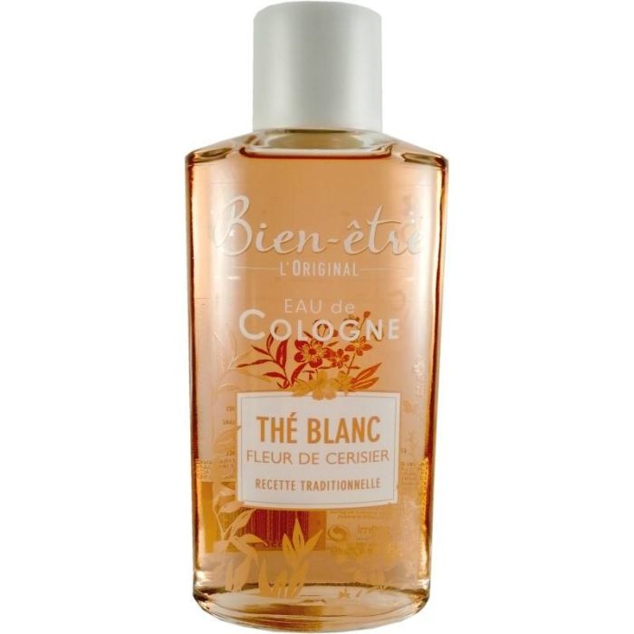 Eau de Cologne Thé blanc Fleur de cerisier 250ml BIEN ETRE