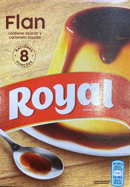 Flan Crème Caramel 8 Sachets Royal 186 g
