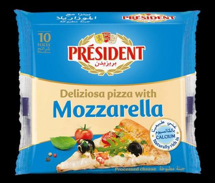 Fromage Mozzarella en Tranchettes Président 200 g